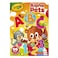 Crayola Alpha Pets Colouring Book, 96 Pages