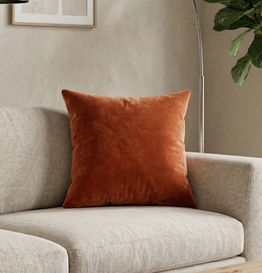 Home Set of 4 Velvet Cushion Covers &acirc;&euro;&ldquo; Soft Decorative Throw Pillow Covers for Sofa, Bed &amp; Chair with Invisible Zipper (4 Pack)