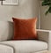 Home Set of 4 Velvet Cushion Covers &acirc;&euro;&ldquo; Soft Decorative Throw Pillow Covers for Sofa, Bed &amp; Chair with Invisible Zipper (4 Pack)