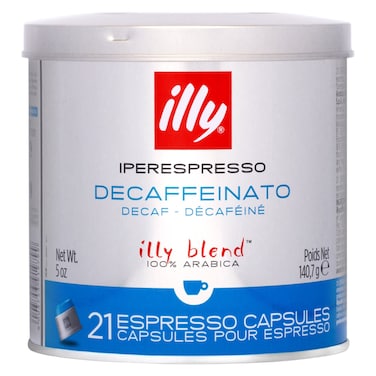 Illy Decafffeinato Espresso Coffee Capsule 21 Capsules, 140.7g