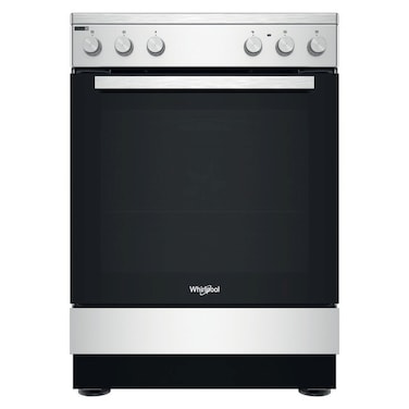 Whirlpool 4 Cooking Zone Electric Ceramic Cooker WS68V8KHX/MEA Inox 60cm