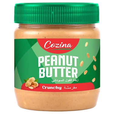 Cozina Crunchy Peanut Butter, 340g