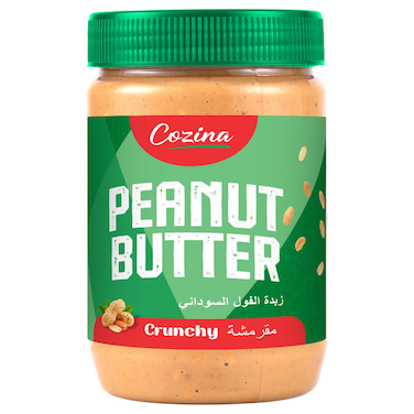 كوزينا زبدة الفول السوداني المقرمشة  510 غرام