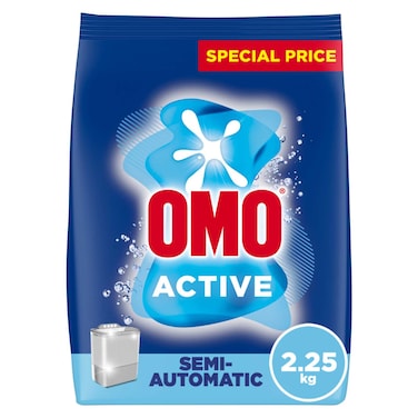 OMO SemiAutomatic Powder Laundry Detergent Active 2.25kg