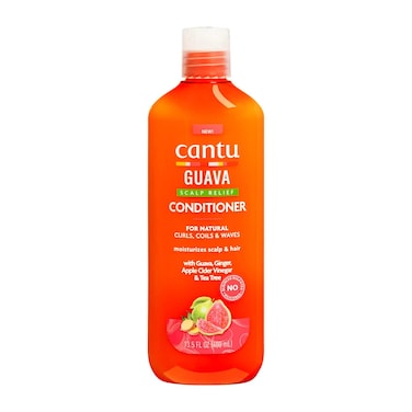 Cantu Guava Scalp Relief Conditioner with Guava Ginger Apple Cider Vinegar Tea Tree and Menthol, 400ml