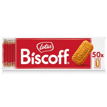 Lotus Biscoff Biscuits 50 Biscuits, 312.5g