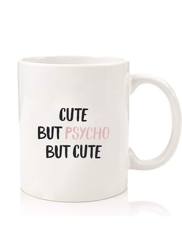 Premium Quality Two Sided Printed Coffee Mug Tea Cup For Home Office, Kids Men Women cute psycho