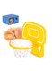 Hoop Egg White Separator silicone basketball hoop egg yolk separator - essential kitchen gadgets for egg white separation (yellow)