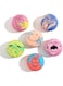 SCHITEC Squeaky Dog Toys, [6 Pack] Interactive Latex Rubber Squeak Ball Toy, Soft Fetch Play Balls for Puppy Small Dogs