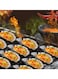 8 Pcs Stainless Steel Oyster Shells, Grillable Oyster Grilling Pan for Cooking Oysters Shrimp Scallops Clams, Reusable Stainless Steel Grilling Pan
