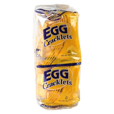 Laura's Egg Cracklets, 20g Pack of 10