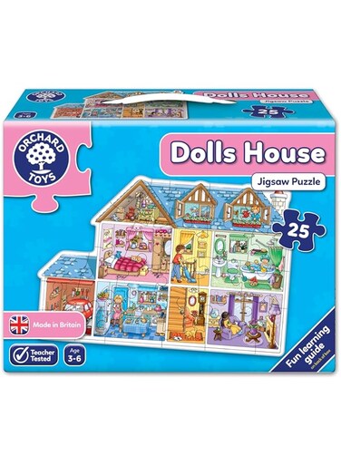 Orchard Toys Dolls HoUSe Jigsaw Puzzle, Multicolour