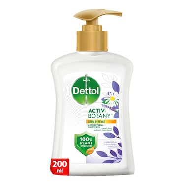 Dettol Activ-Botany Liquid Handwash, Lavender &amp; Chamomile Scent, 200ml