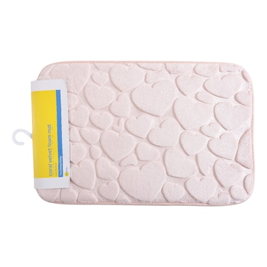 MyChoice Coral Velvet Foam Mat 40x60cm