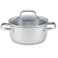 Wacokware  Stainless Steel Casserole with Lid 20x9.5cm