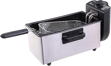 Sokany wj800 electric deep fryer, 2000 watts, 3 liters (international warranty) - 220v supply voltage and 50hz