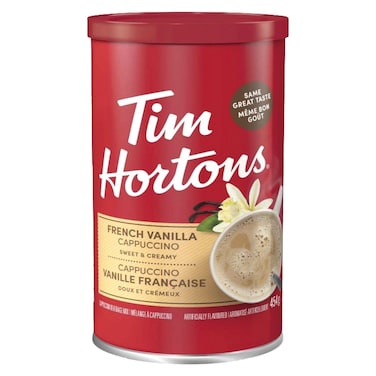 Tim Hortons French Vanilla Cappuccino Coffee Mix, 454g