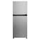 Hitachi , Net 240L, Top Mount Double Door Refrigerator, No Frost Fridge Freezer, High Power, 10 Year Warranty on Inverter Compressor, Brilliant Silver-HRTN5255MFXAE
