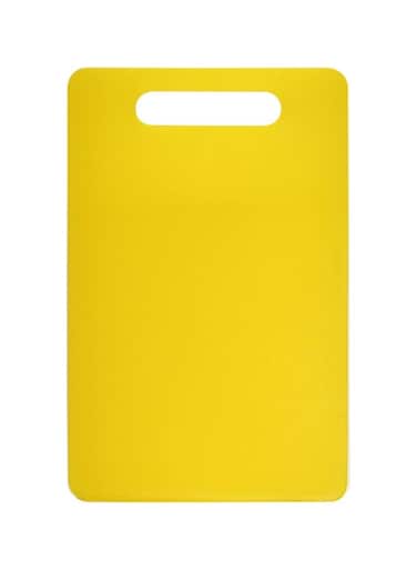 Proffessional Cutting Board, Premium Quality Polymer 34.5cm*24.5cm*0.6cm, Yellow- RF7325