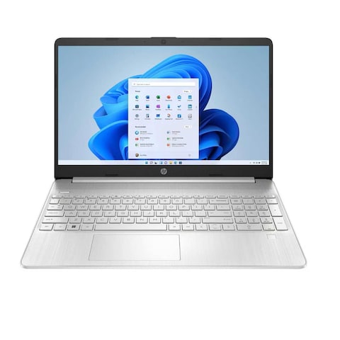 HP 15S FQ5145 Laptop with 15.6-Inch Display Core i5 Processor 8GB RAM 512GB SSD Intel Integrated Iris Xe Graphic Card Natural Silver
