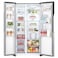 LG Side By Side Door Refrigerator GRFB587PQAM Silver 509L