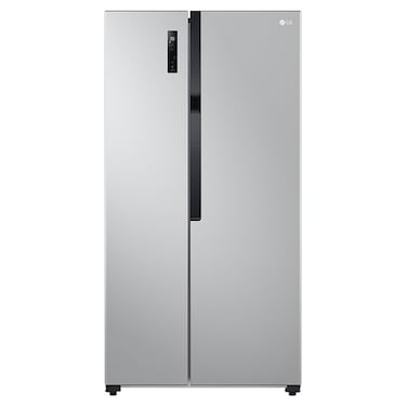 LG Side By Side Door Refrigerator GRFB587PQAM Silver 509L