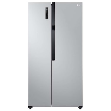 LG Side By Side Door Refrigerator GRFB587PQAM Silver 509L