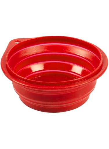 DUVO + 1717062&nbsp;Silicone Travel Dog Bowl, 250&nbsp;ml