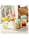 Floral Insulated Tumbler with Detachable Straw &amp; Leak-Proof Lid   Portable Office Glass Cup (Green)