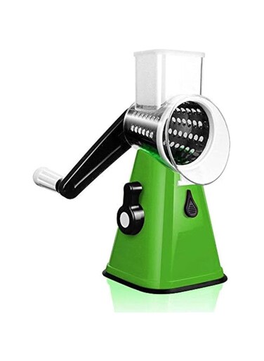 Manual Round Mandoline Slicer Vegetable Cutter Potato Julienne Carrot Slicer Cheese Grater Stainless Steel Blades Kitchen Tool