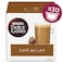 Nescafe Dolce Gusto Cafe Au Lait Coffee Capsules 30 Capsules