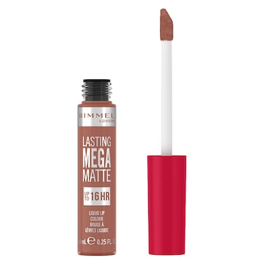 Rimmel London Lasting Mega Matte Liquid Lip Colour Lipstick, 700 Be My Baby, 7.4ml