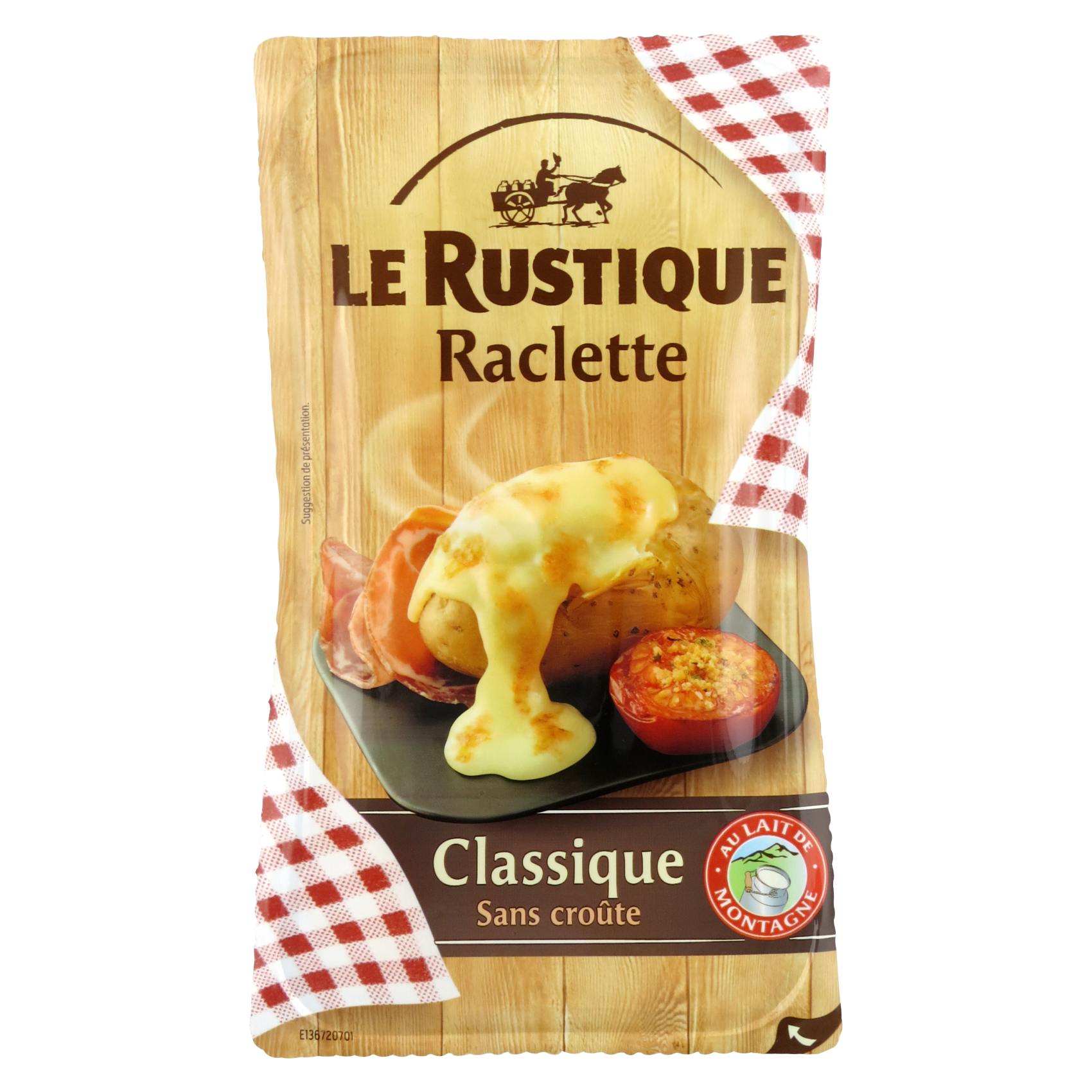 Le Rustique Raclette Buy Le Rustique Raclette Classique Semi Hard Cheese, 350g Online ...