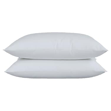 White Bed Pillows, 70x45cm, 2 PCS