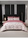 Printed Duvet Set, King Size 220x240 cm - 6-Pcs Bed Set, Microfiber Fabric - 1 Duvet Cover, 1 Fitted Sheet, 2 Pillow Shams, 2 Pillowcases (Filler Not Included)