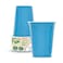 Fun Colors Biodegradable Cups Sky Blue 355ml