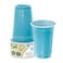 Fun Colors Biodegradable Cups Sky Blue 592ml