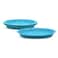 Fun Colors Biodegradable Plates Sky Blue 26cm