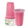 Fun Colors Biodegradable Cups Blush Pink 592ml