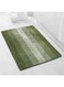 JaeMoose Bathroom Rug Mat, Luxury Chenille Shaggy Bath Rugs, Extra Soft &amp; Thick, Absorbent Water, Non-Slip, Machine Washable, Bath Mats for Bath Floor,Tub and Shower. (Green, 40x60cm)