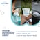 WaterWipes Sensitive+ On The Go Wipes, 3-In-1 Cleans, Cares, Protects, 99.9% Water, Unscented Wet Wipes, 28 Count