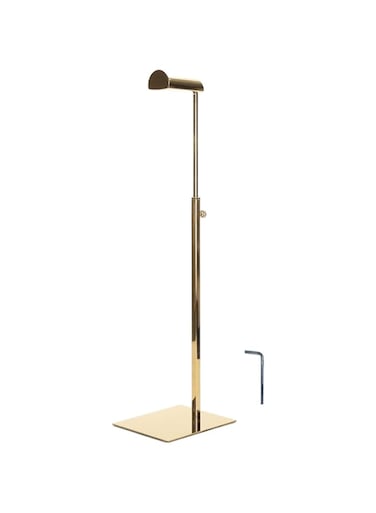 Cryfokt Adjustable Height Handbag Display Stand, Stainless Steel Bags Display Rack, Multifunctional Stylish Detachable Handbag Display Holder for Clothing Shops, Shopping Malls