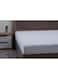 Home Microfibre Waterproof Mattress Protector 90x200+33cm-White
