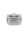 Pure Aluminium Mandi Biryani Cooking Pot Or Steamer Pot Silver 25cm