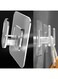 Aputue Clear Storage Hooks, 10 Pack Adhesive Wall Hooks with Self-Adhesive, Wall Hooks with Easy Installation, Adhesive Hooks with Waterproof, Stick On Wall for Bathroom Towel&amp;Hanging Robe, Coat