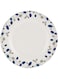 Servewell Melamine Blue Decor Small Dinner Plate 25Cm