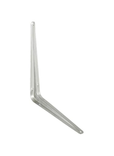 Alloy Shelf Bracket, Silver Silver