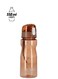 Water Bottle with Volume Marker Coffee 600ml