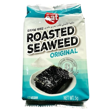 Ah-Saa Eat Original Roasted Seaweed, 5g