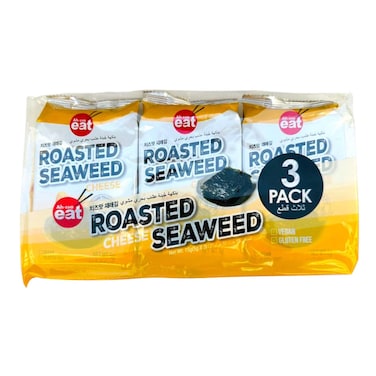 Ah Saa Roasted Cheese Seaweed, 5g Pack of 3